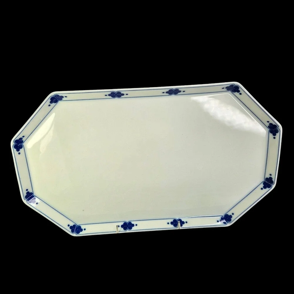 Rosenthal Studio Linie Corinth Pattern 14 inch Oval Serving Platter MCM Vtg READ